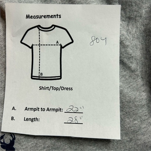 Simply Southern Unisex Graphic Long Sleeve T-Shirt Gray Size L Hey Deer - Picture 10 of 11